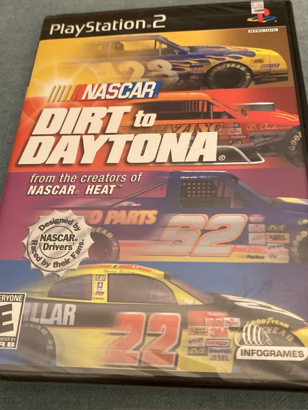 NASCAR Dirt to Daytona PS2 NWT Factory Sealed SilverStrip SLUS20441